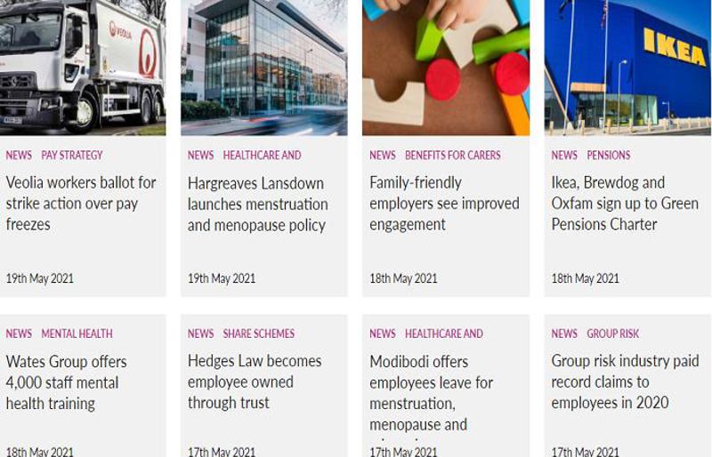 Employee Benefits Magazine image